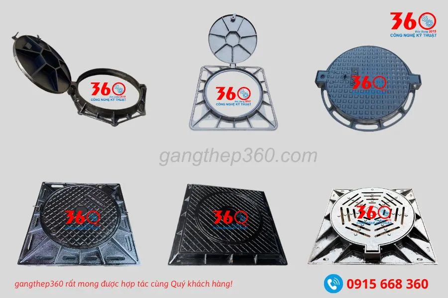 nắp hố ga gang Cần Thơ