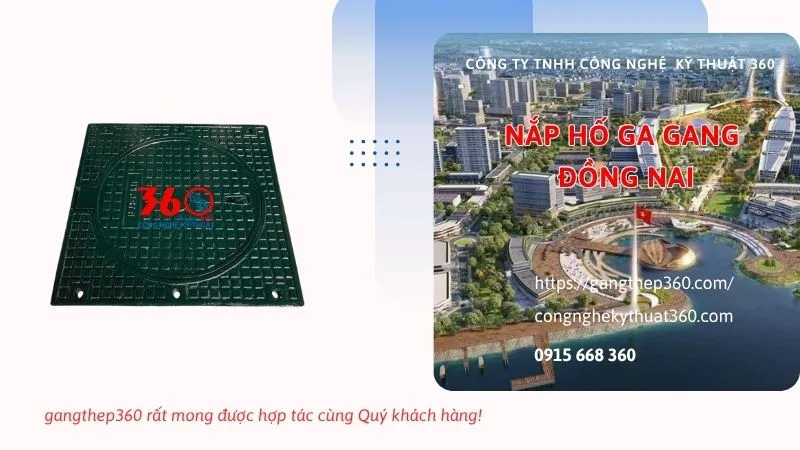 nắp hố ga gang Đồng Nai