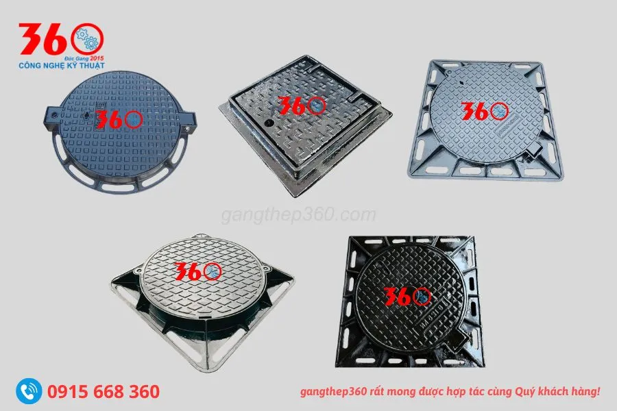 nắp hố ga gang Hà Nội