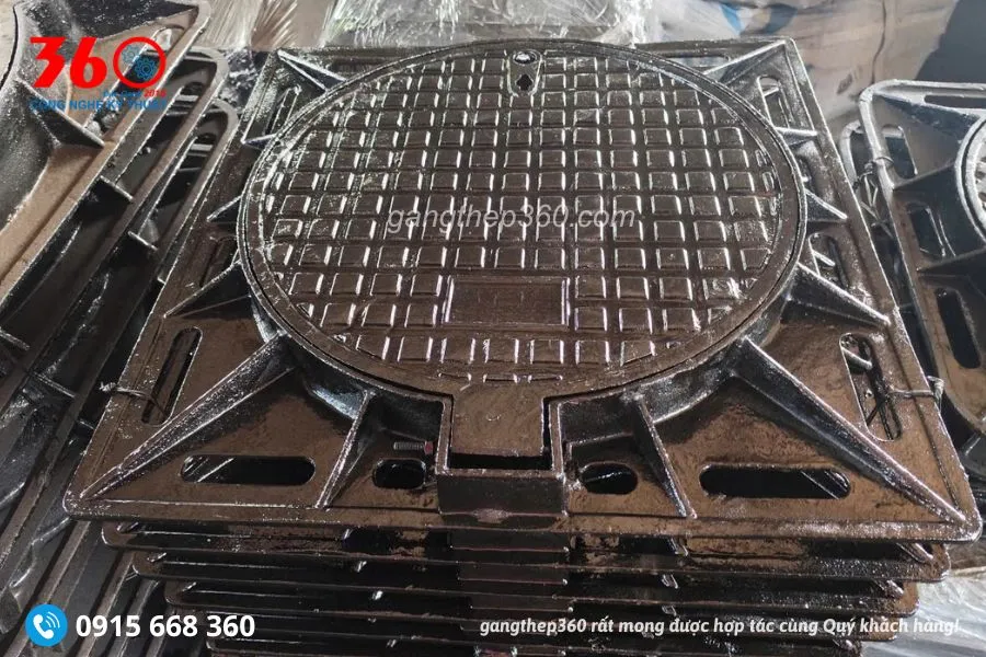 nắp hố ga gang Hà Nội