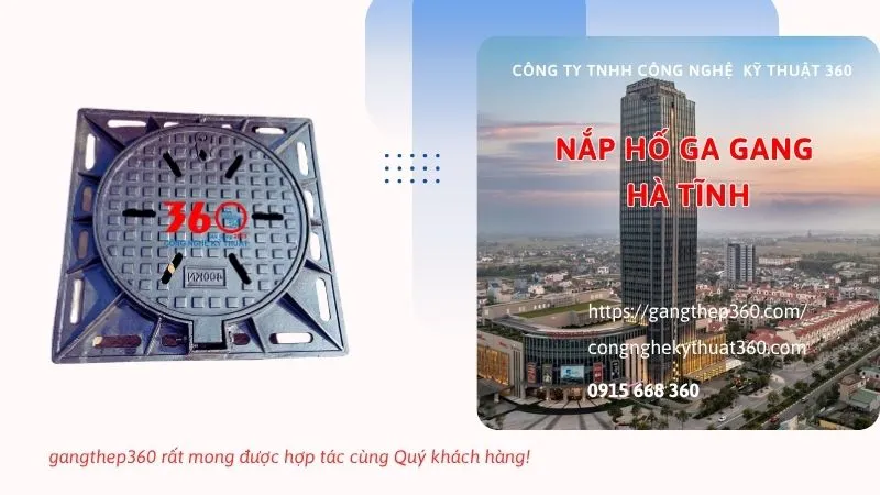 nắp hố ga gang Hà Tĩnh