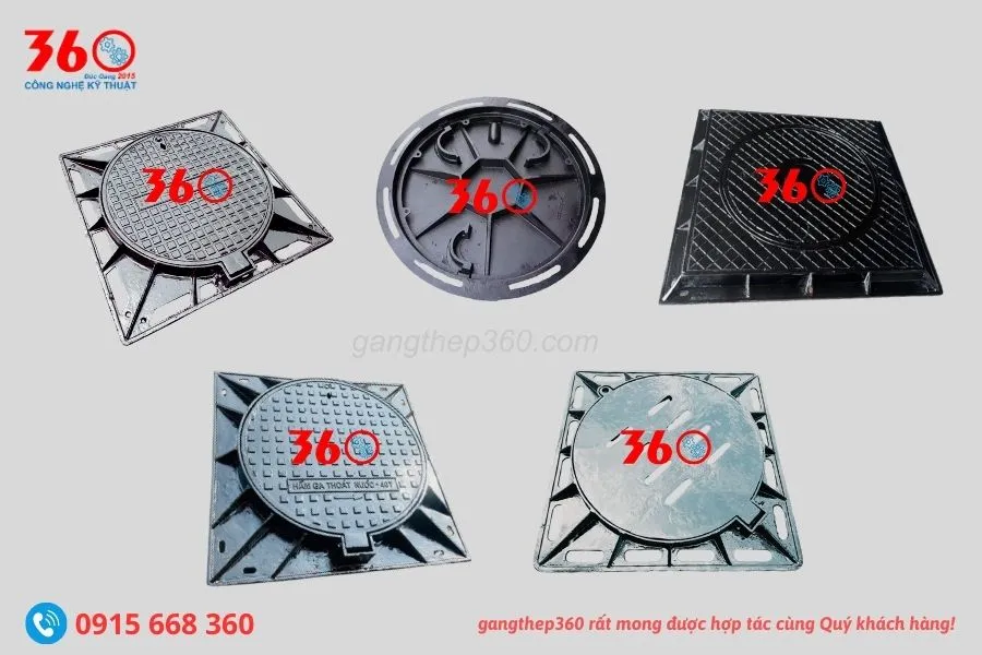 nắp hố ga gang Kiên Giang