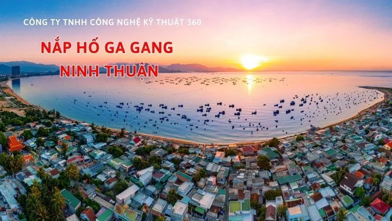 nắp hố ga gang Ninh Thuận