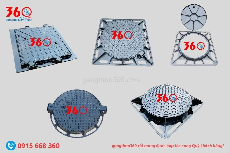 nắp hố ga gang Ninh Thuận