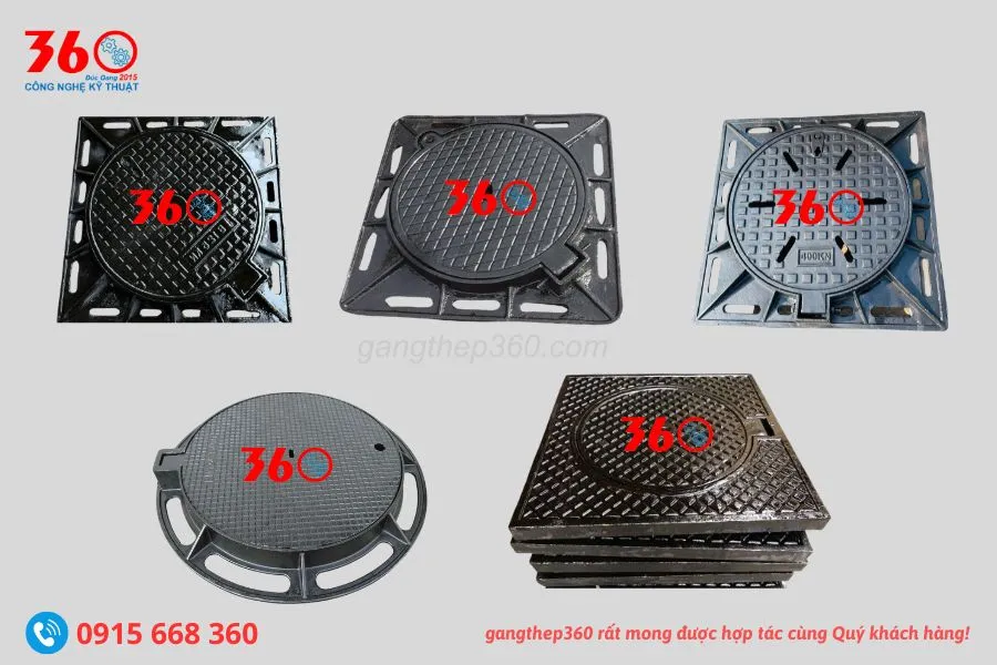 nắp hố ga gang Phú Quốc