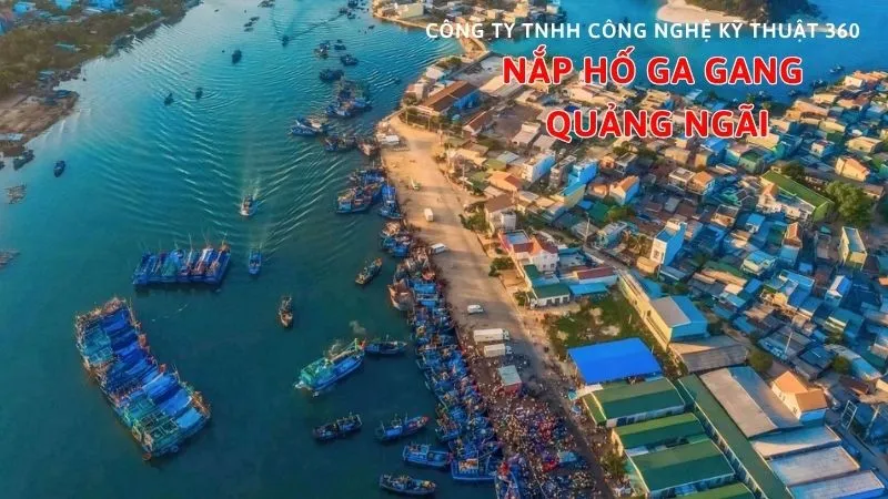 nắp hố ga gang Quảng Ngãi