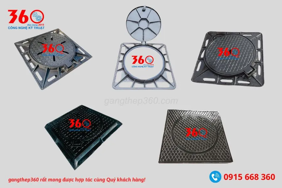 nắp hố ga gang Quảng Ngãi