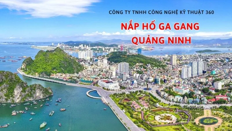 nắp hố ga gang Quảng Ninh