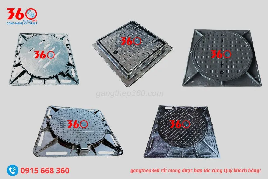 nắp hố ga gang Quảng Ninh