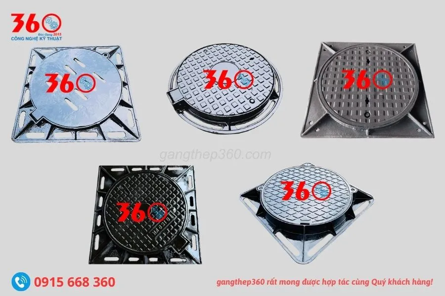 nắp hố ga gang tại Bắc Giang