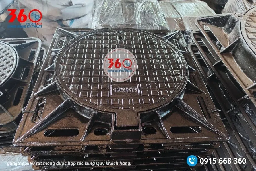 nắp hố ga gang tại Bắc Giang