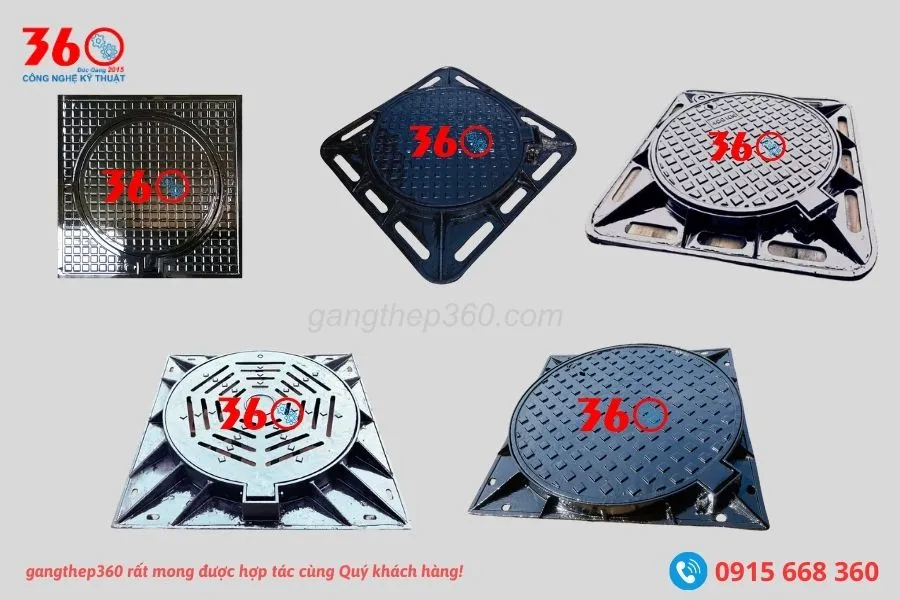 nắp hố ga gang tại Hòa Bình