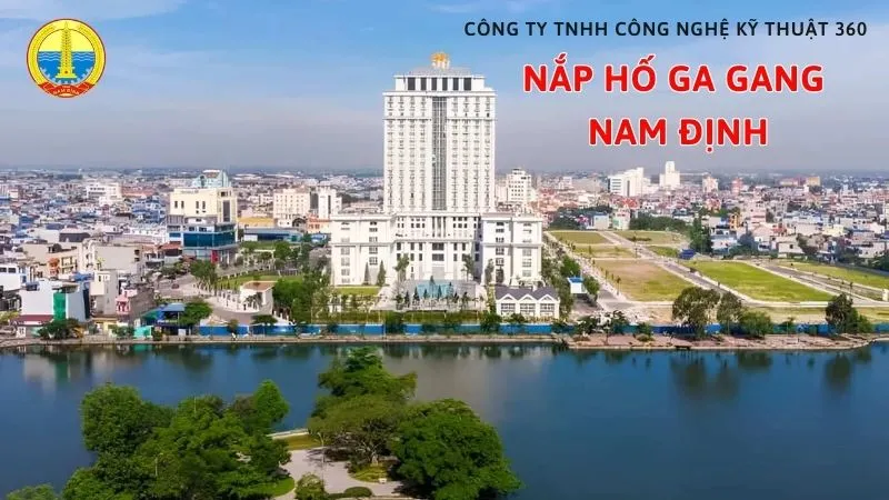 Nắp hố ga gang tại Nam Định