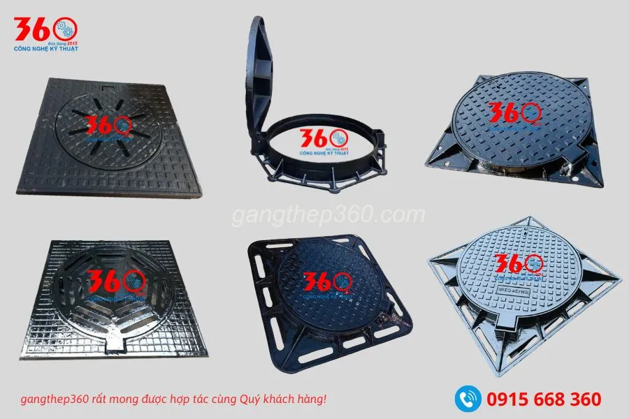 nắp hố ga gang tại Phú Thọ