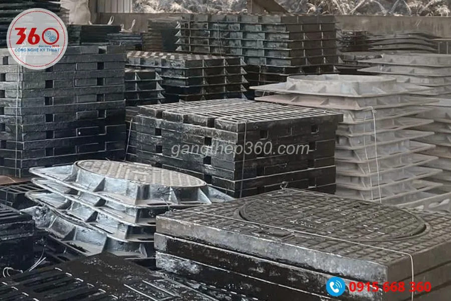 nắp hố ga gang tại Phú Thọ