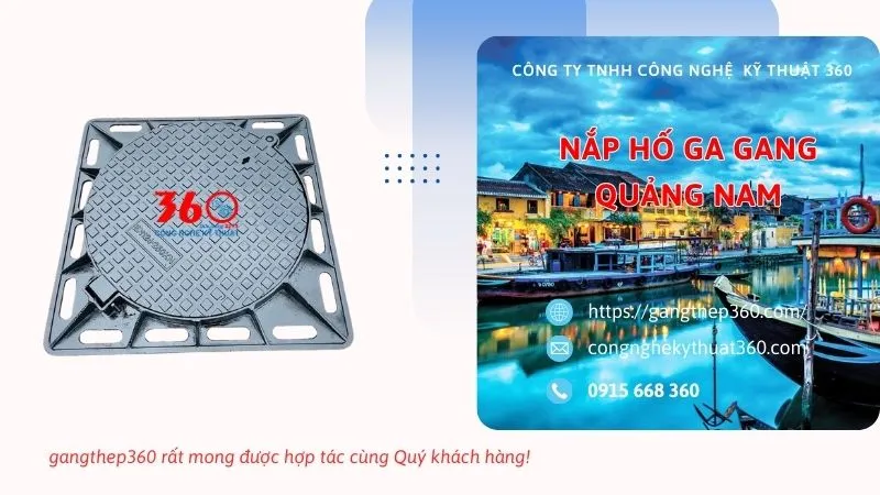 nắp hố ga gang tại Quảng Nam
