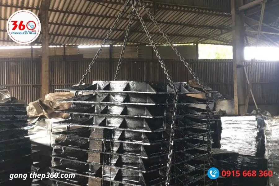 nắp hố ga gang Thái Nguyên