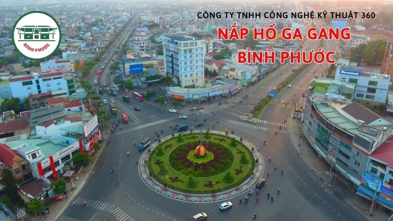 nắp hố ga gang Bình Phước