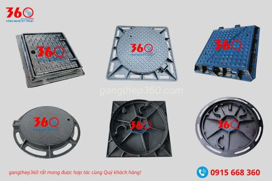 nắp hố ga gang Gia Lai