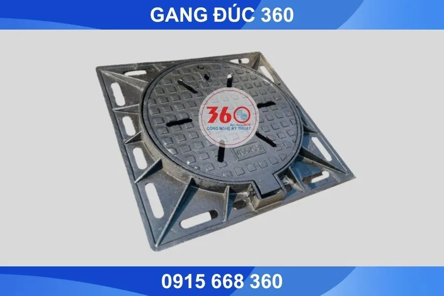 nắp hố ga gang Hậu Giang