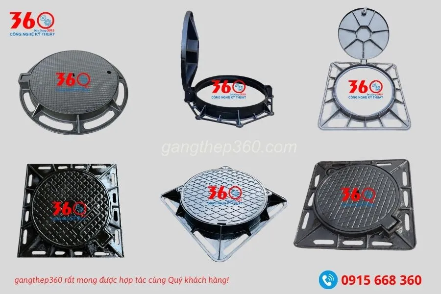 nắp hố ga gang Quảng Bình