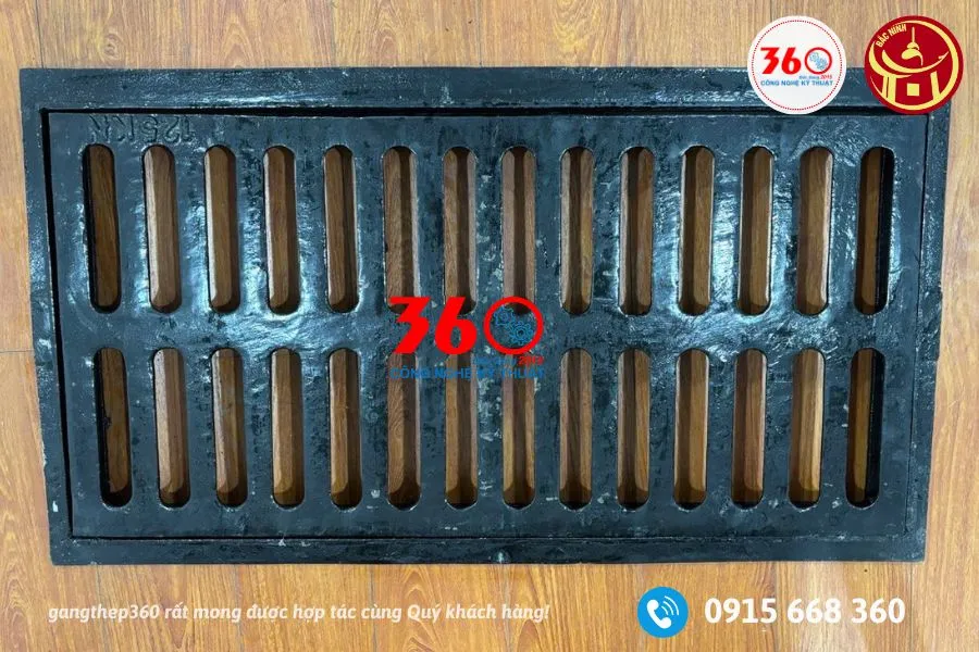 song chắn rác gang Bắc Ninh