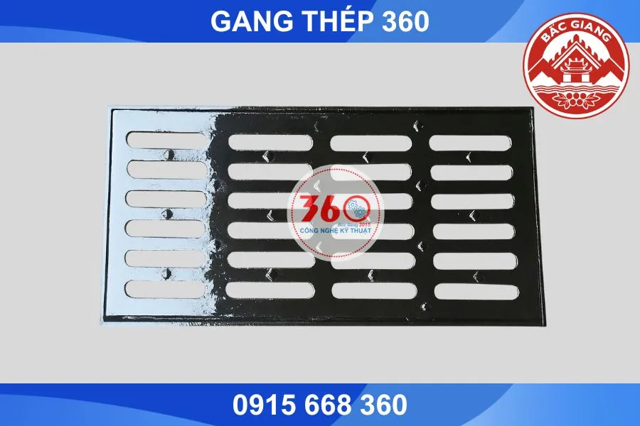 song chắn rác gang tại Bắc Giang