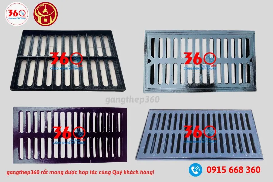 Song chắn rác gang tại Bắc Ninh