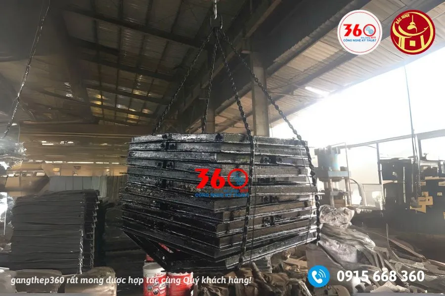 Song chắn rác gang tại Bắc Ninh