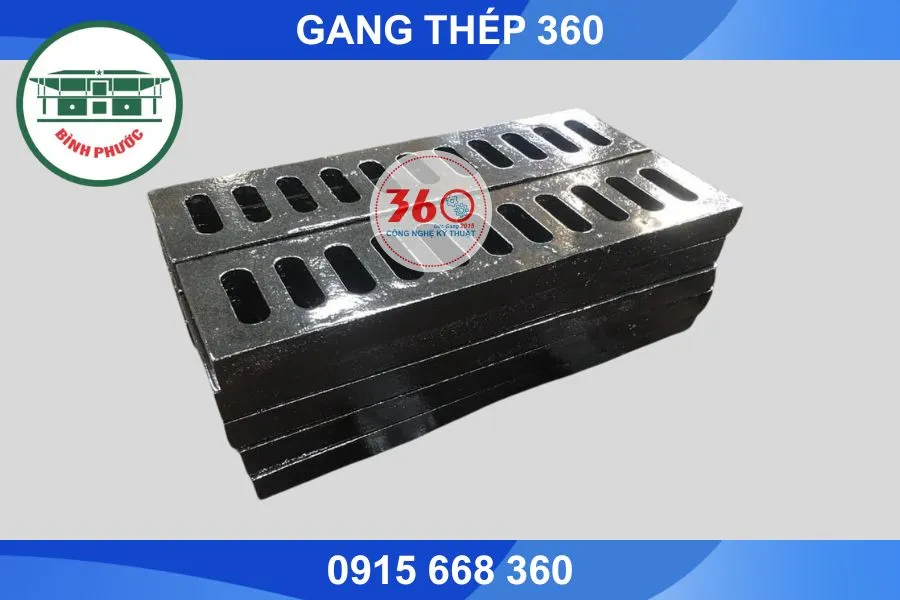 Song chắn rác gang tại Bình Phước