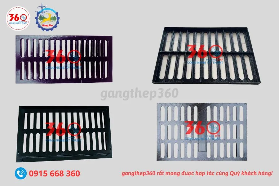 Song chắn rác gang tại Đồng Nai