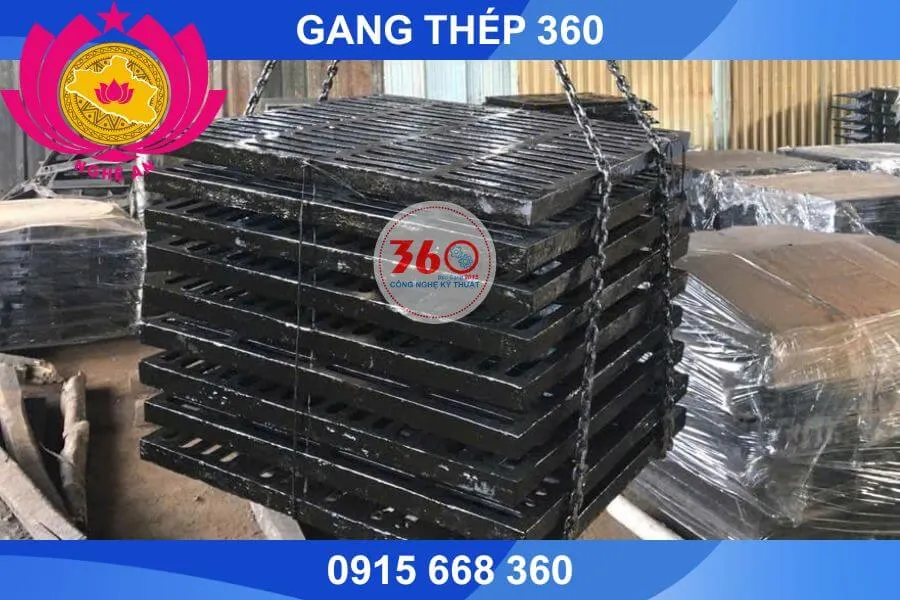 song chắn rác gang tại nghệ an