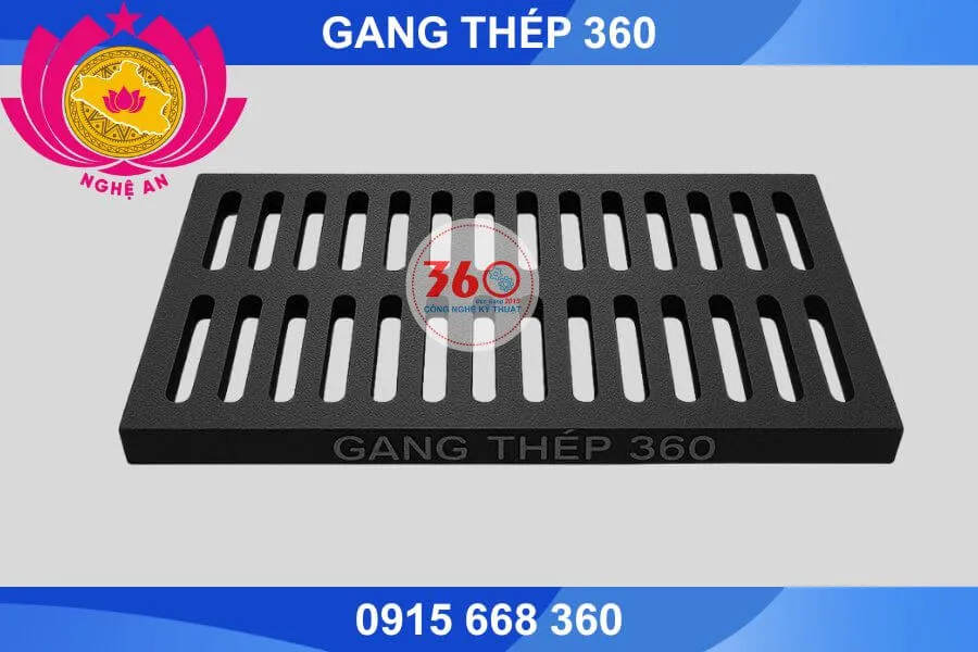 song chắn rác gang tại nghệ an
