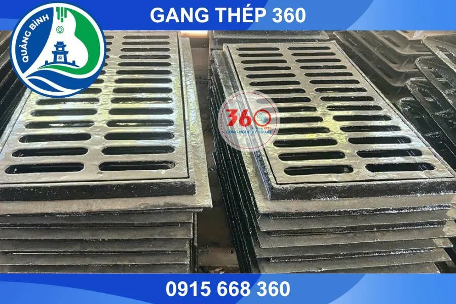 song chắn rác gang tại quảng bình