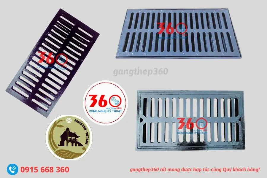song chắn rác gang tại quảng nam