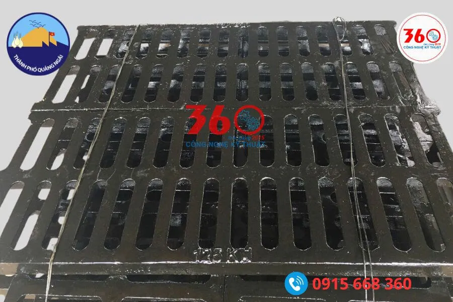 Mua song chắn rác gang tại quảng ngãi – nhà máy Gang Thép 360
