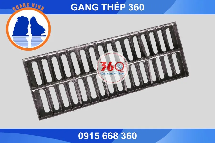 Song chắn rác gang tại Quảng Ninh