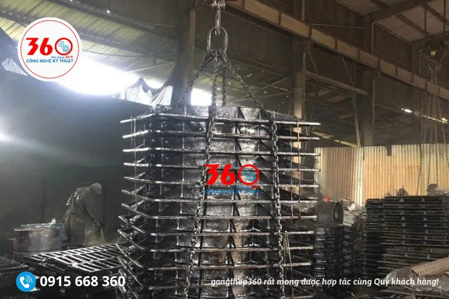 Báo giá nắp hố ga gang