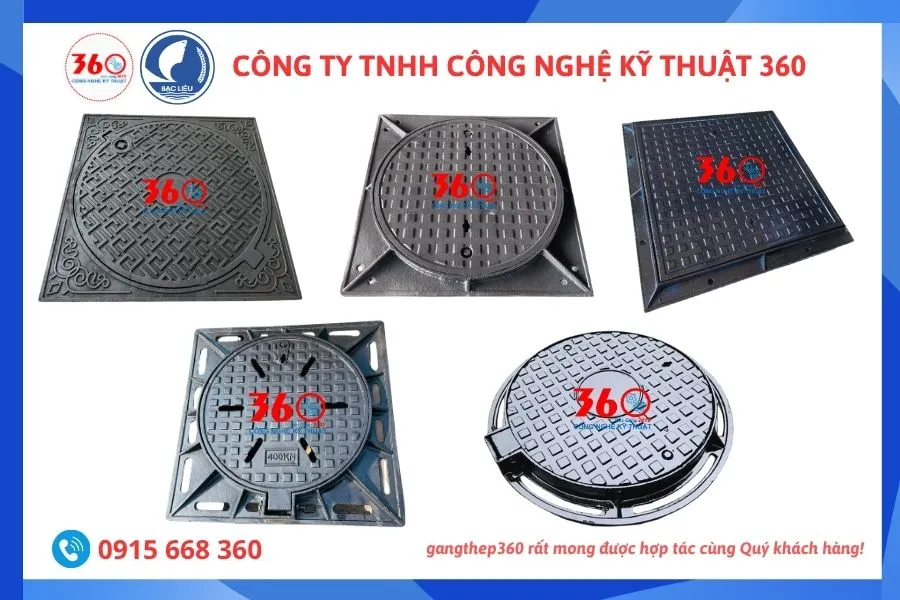 Báo giá nắp hố ga gang Bạc Liêu
