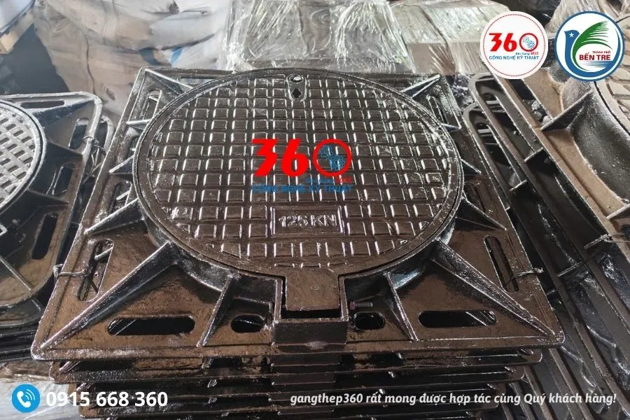 Báo giá nắp hố ga gang Bến Tre