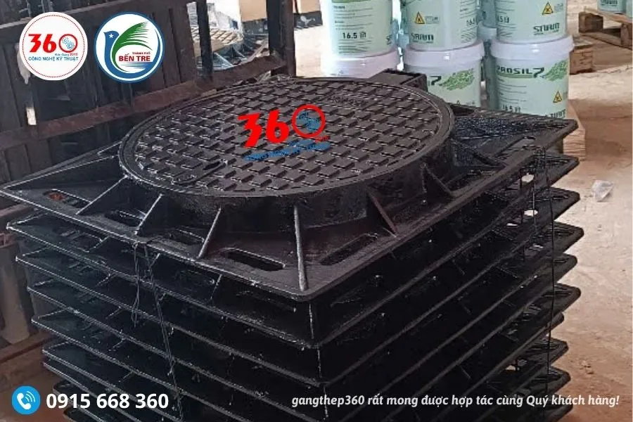 Báo giá nắp hố ga gang Bến Tre