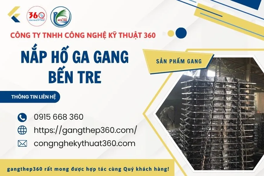 Báo giá nắp hố ga gang Bến Tre