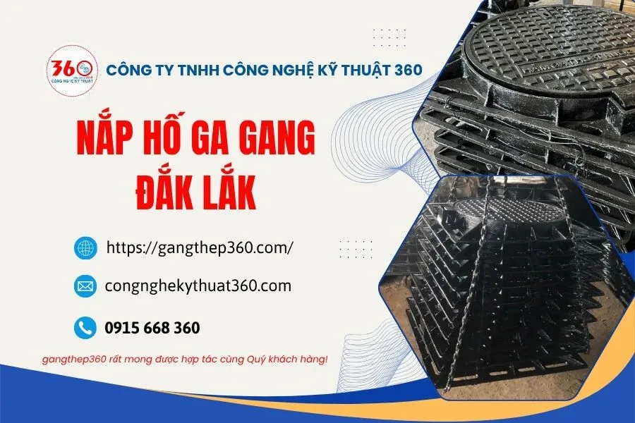 Báo Giá Nắp Hố Ga Gang Đắk Lắk