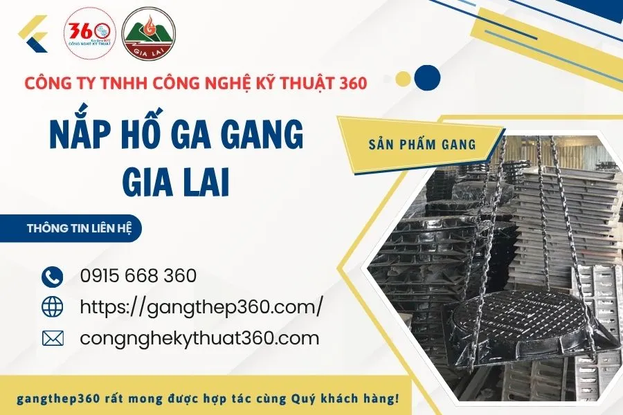 Báo Giá Nắp Hố Ga Gang Gia Lai