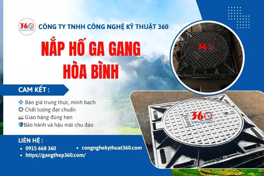 Báo Giá Nắp Hố Ga Gang Hòa Bình