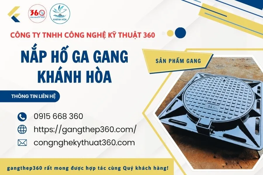 Báo Giá Nắp Hố Ga Gang Khánh Hòa