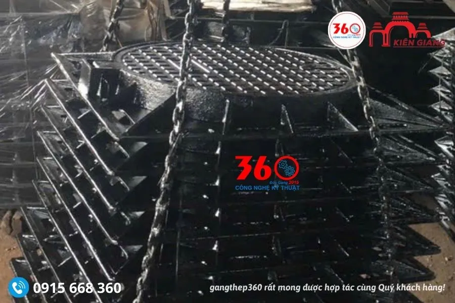 Báo giá nắp hố ga gang Kiên Giang