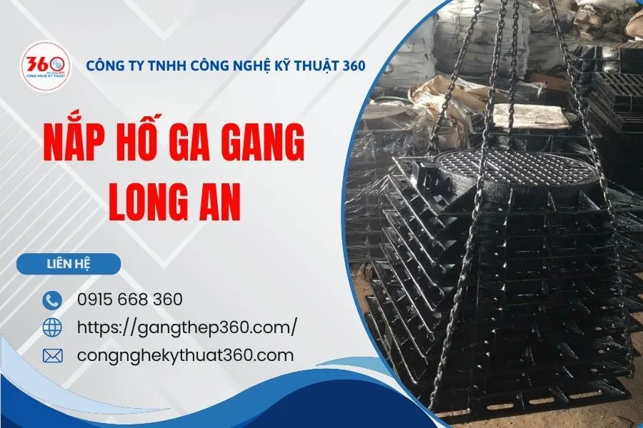 Báo giá nắp hố ga gang Long An