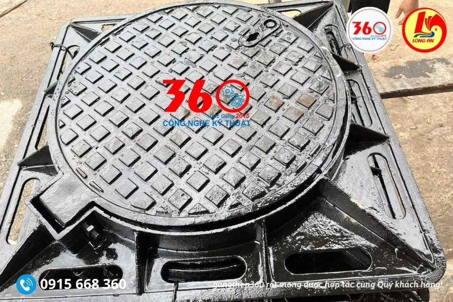 Báo giá nắp hố ga gang Long An
