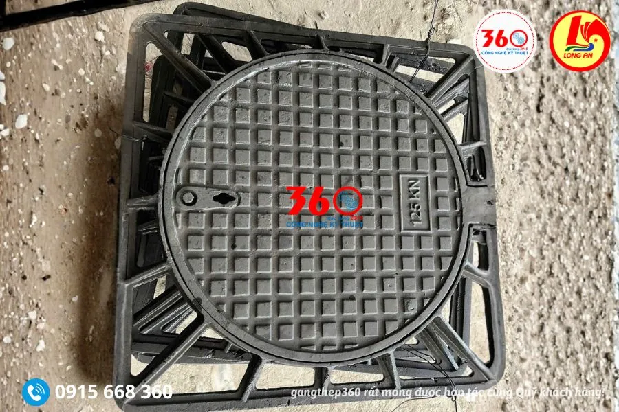 Báo giá nắp hố ga gang Long An